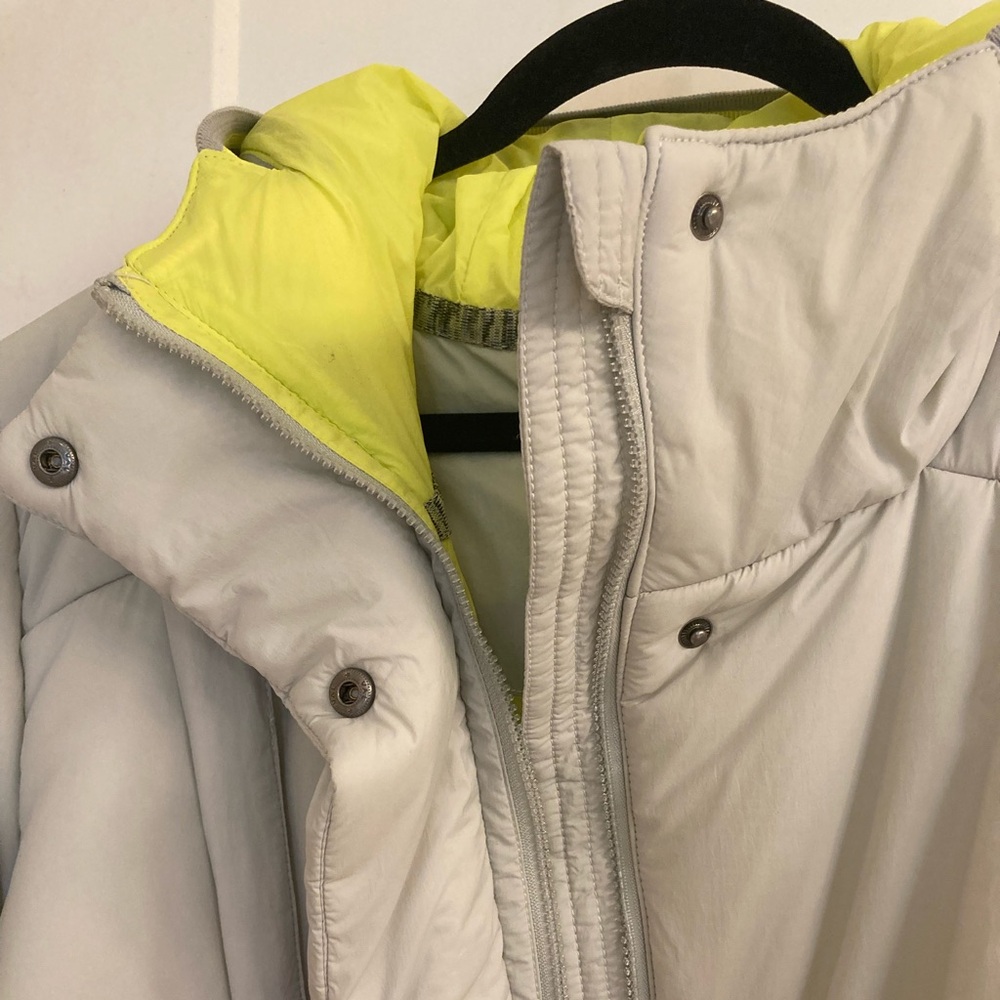FP Movement by Free People Cream Belted Puffer Jacket - Picture 9 of 12